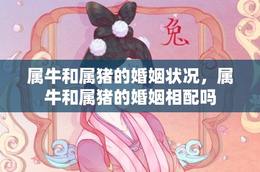 属牛和属猪的婚姻状况，属牛和属猪的婚姻相配吗