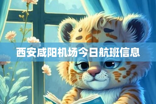 西安咸阳机场今日航班信息