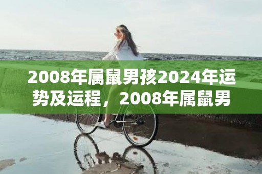 2008年属鼠男孩2024年运势及运程，2008年属鼠男一生命运