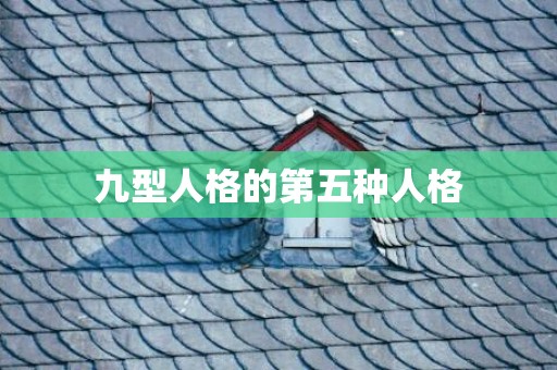 九型人格的第五种人格