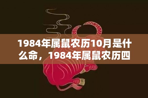 1984年属鼠农历10月是什么命，1984年属鼠农历四月是什么命