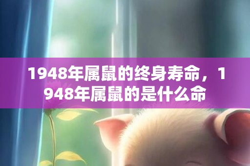 1948年属鼠的终身寿命，1948年属鼠的是什么命