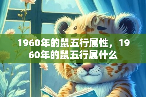 1960年的鼠五行属性，1960年的鼠五行属什么
