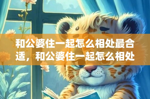 和公婆住一起怎么相处最合适，和公婆住一起怎么相处最合适(不跟公婆住的最好理由)