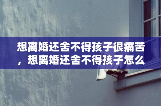想离婚还舍不得孩子很痛苦，想离婚还舍不得孩子怎么办呀 男的想离婚舍不得孩子怎么办
