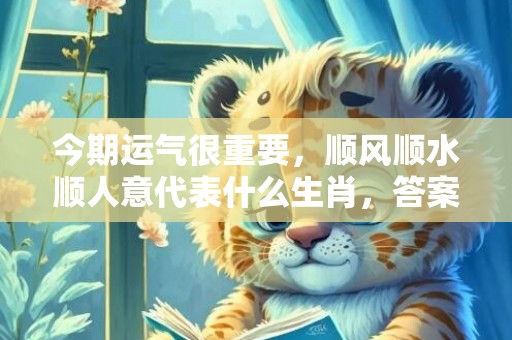 今期运气很重要，顺风顺水顺人意代表什么生肖，答案曝光落实