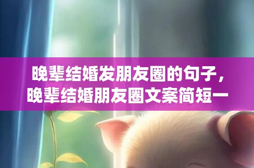 晚辈结婚发朋友圈的句子，晚辈结婚朋友圈文案简短一点(晚辈结婚祝福语简短)