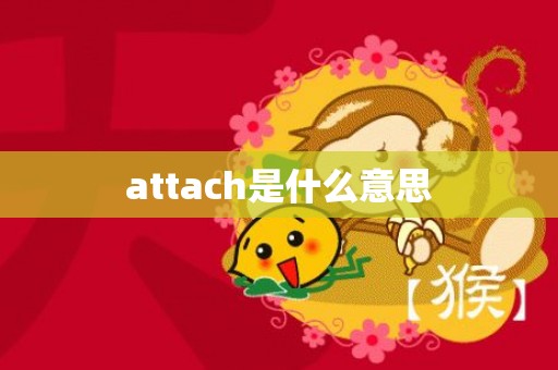 attach是什么意思