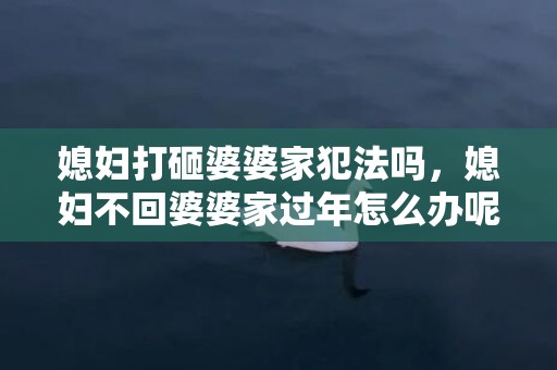 媳妇打砸婆婆家犯法吗，媳妇不回婆婆家过年怎么办呢？婆媳不和不去婆家过年