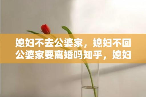 媳妇不去公婆家，媳妇不回公婆家要离婚吗知乎，媳妇长时间不回婆家谁丢脸