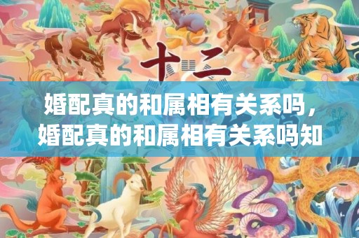 婚配真的和属相有关系吗，婚配真的和属相有关系吗知乎(生肖婚配有科学依据吗)