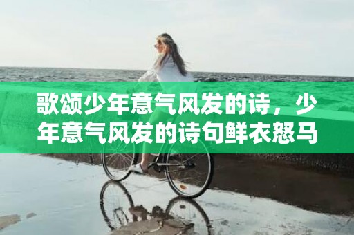 歌颂少年意气风发的诗，少年意气风发的诗句鲜衣怒马 形容少年鲜衣怒马的诗句