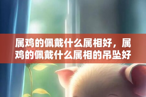 属鸡的佩戴什么属相好，属鸡的佩戴什么属相的吊坠好 属鸡的戴什么玉吊坠比较好