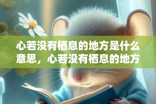 心若没有栖息的地方是什么意思，心若没有栖息的地方出自哪里，给心找个栖息的地方句子