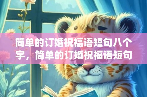 简单的订婚祝福语短句八个字，简单的订婚祝福语短句弟媳妇(姐姐订婚了我该说什么祝福语)
