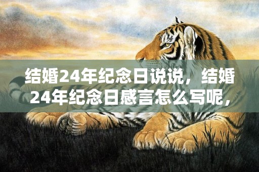 结婚24年纪念日说说，结婚24年纪念日感言怎么写呢，结婚八周年简短感言