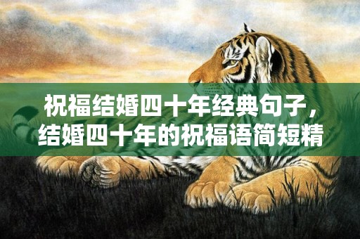 祝福结婚四十年经典句子，结婚四十年的祝福语简短精辟？发小结婚祝福语