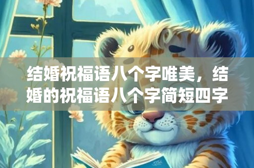 结婚祝福语八个字唯美，结婚的祝福语八个字简短四字(新婚快乐祝福语16字)