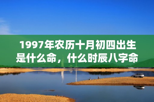 1997年农历十月初四出生是什么命，什么时辰八字命好(1997年农历十月二十一是什么星座)