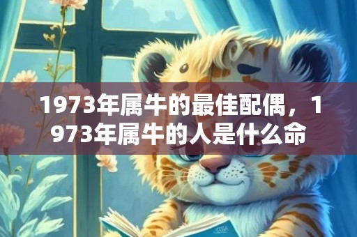 1973年属牛的最佳配偶，1973年属牛的人是什么命