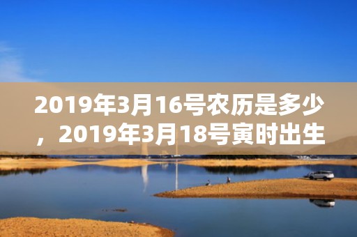 2019年3月16号农历是多少，2019年3月18号寅时出生的男孩要怎么起名字
