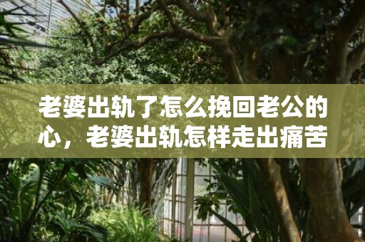 老婆出轨了怎么挽回老公的心，老婆出轨怎样走出痛苦的结果？怎样走出婚外情的阴影