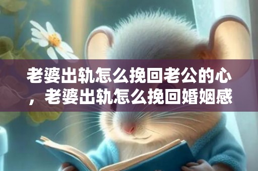 老婆出轨怎么挽回老公的心，老婆出轨怎么挽回婚姻感情呢 妻子有外遇该怎么挽回