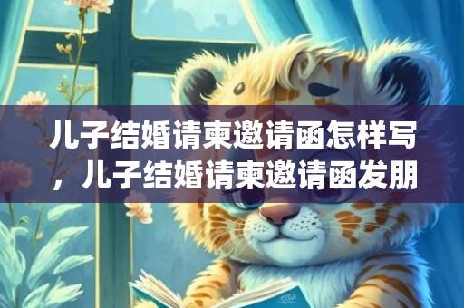 儿子结婚请柬邀请函怎样写，儿子结婚请柬邀请函发朋友圈怎么写祝福语(婚礼邀请函祝福语)
