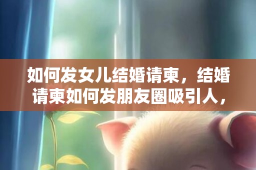 如何发女儿结婚请柬，结婚请柬如何发朋友圈吸引人，发结婚请柬朋友圈怎么写说说