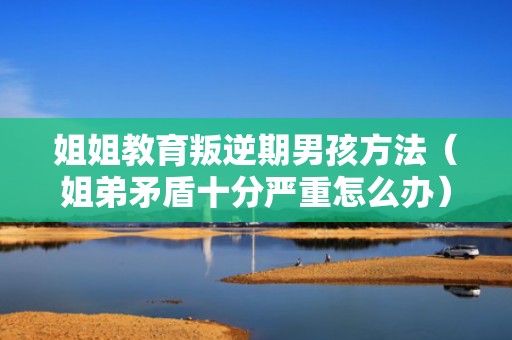 姐姐教育叛逆期男孩方法（姐弟矛盾十分严重怎么办）