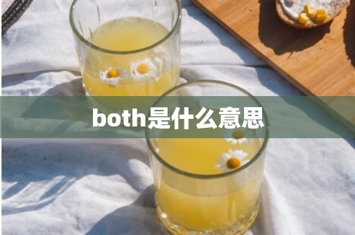 both是什么意思