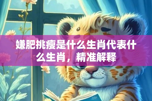 嫌肥挑瘦是什么生肖代表什么生肖，精准解释