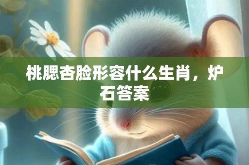 桃腮杏脸形容什么生肖，炉石答案