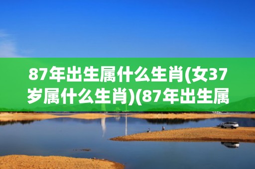 87年出生属什么生肖(女37岁属什么生肖)(87年出生属什么生肖呢?)