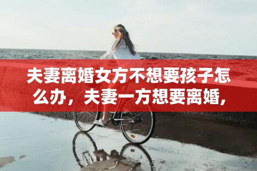 夫妻离婚女方不想要孩子怎么办，夫妻一方想要离婚,另一方不同意怎么办呢？离婚对方不同意怎么办？