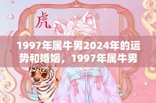 1997年属牛男2024年的运势和婚姻，1997年属牛男婚姻状况