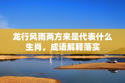 龙行风雨两方来是代表什么生肖，成语解释落实