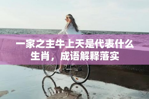 一家之主牛上天是代表什么生肖，成语解释落实