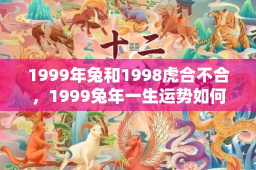 1999年兔和1998虎合不合，1999兔年一生运势如何