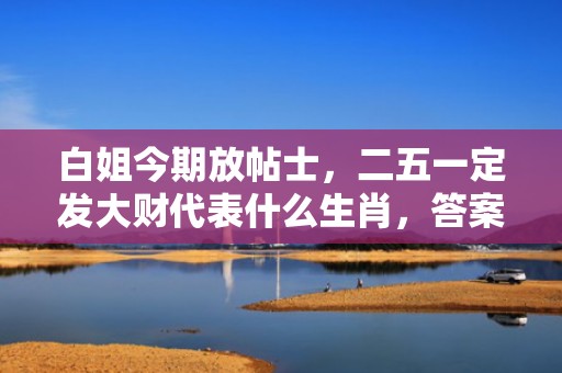 白姐今期放帖士，二五一定发大财代表什么生肖，答案曝光落实