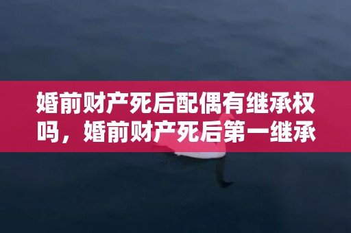 婚前财产死后配偶有继承权吗，婚前财产死后第一继承人是谁,是平均分配吗