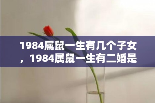 1984属鼠一生有几个子女，1984属鼠一生有二婚是真的吗