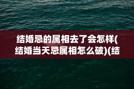 结婚忌的属相去了会怎样(结婚当天忌属相怎么破)(结婚忌父母的属相怎么办)