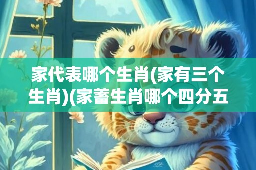 家代表哪个生肖(家有三个生肖)(家蓄生肖哪个四分五裂)
