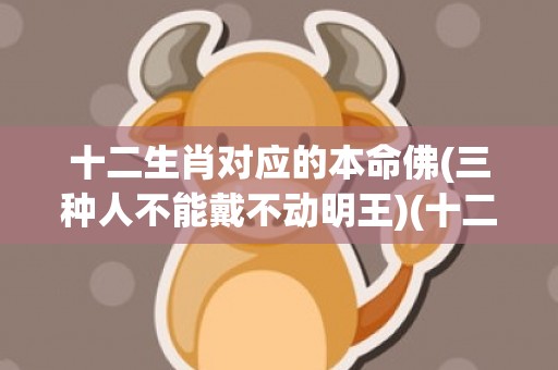 十二生肖对应的本命佛(三种人不能戴不动明王)(十二生肖对应的本命佛)
