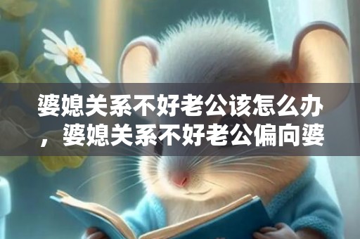 婆媳关系不好老公该怎么办，婆媳关系不好老公偏向婆婆的表现