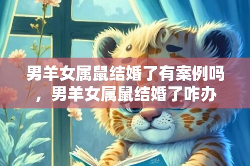 男羊女属鼠结婚了有案例吗，男羊女属鼠结婚了咋办