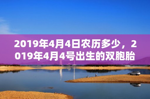 2019年4月4日农历多少，2019年4月4号出生的双胞胎男孩起什么名字比较好，五行属什么