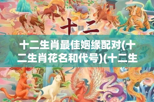 十二生肖最佳姻缘配对(十二生肖花名和代号)(十二生肖最佳姻缘配对属兔女)