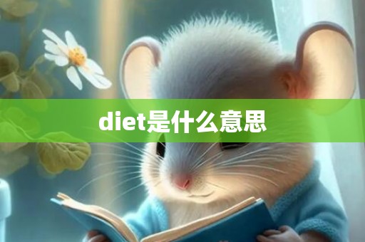 diet是什么意思
